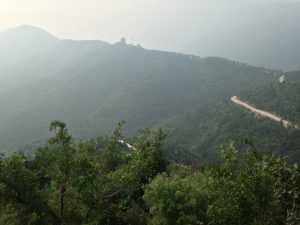 Amazing northwest view from Xiang Shan (Incense Burner Peak)