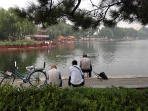 Fishermen at Xihai (西海) lake